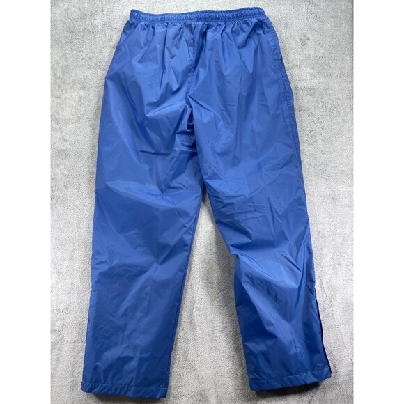 Vintage Nike Track Pants Mens 2XL Blue Windbreaker Waterproof Ankle Zip - Picture 2 of 16